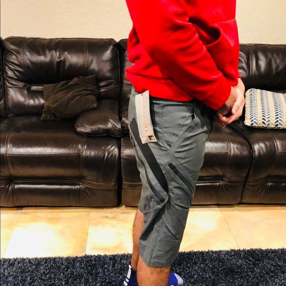 Coldstone Men’s KAPVIK Hiking Biking Short Olive Green Size M - Picture 4 of 8